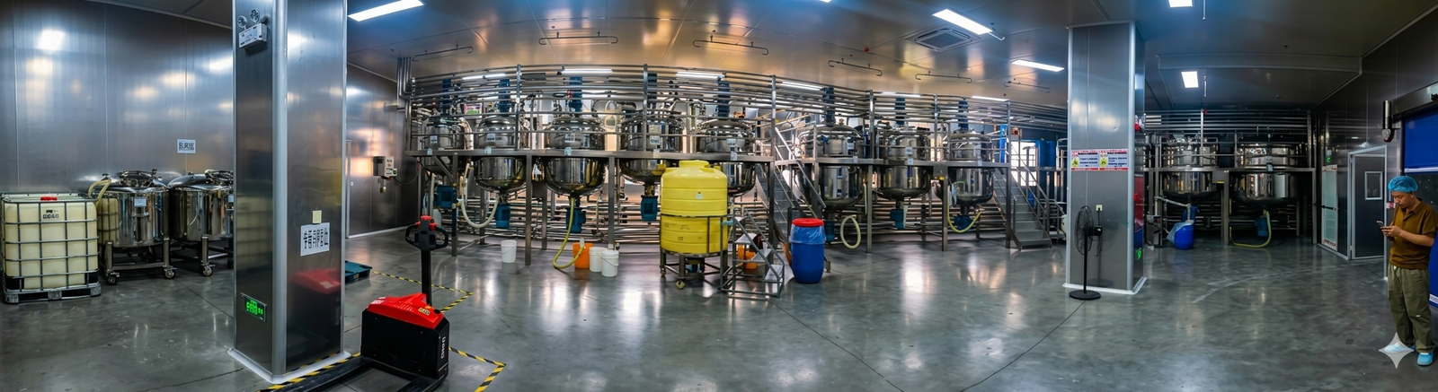 Panoramic view of Plant Chain manufacturing facility