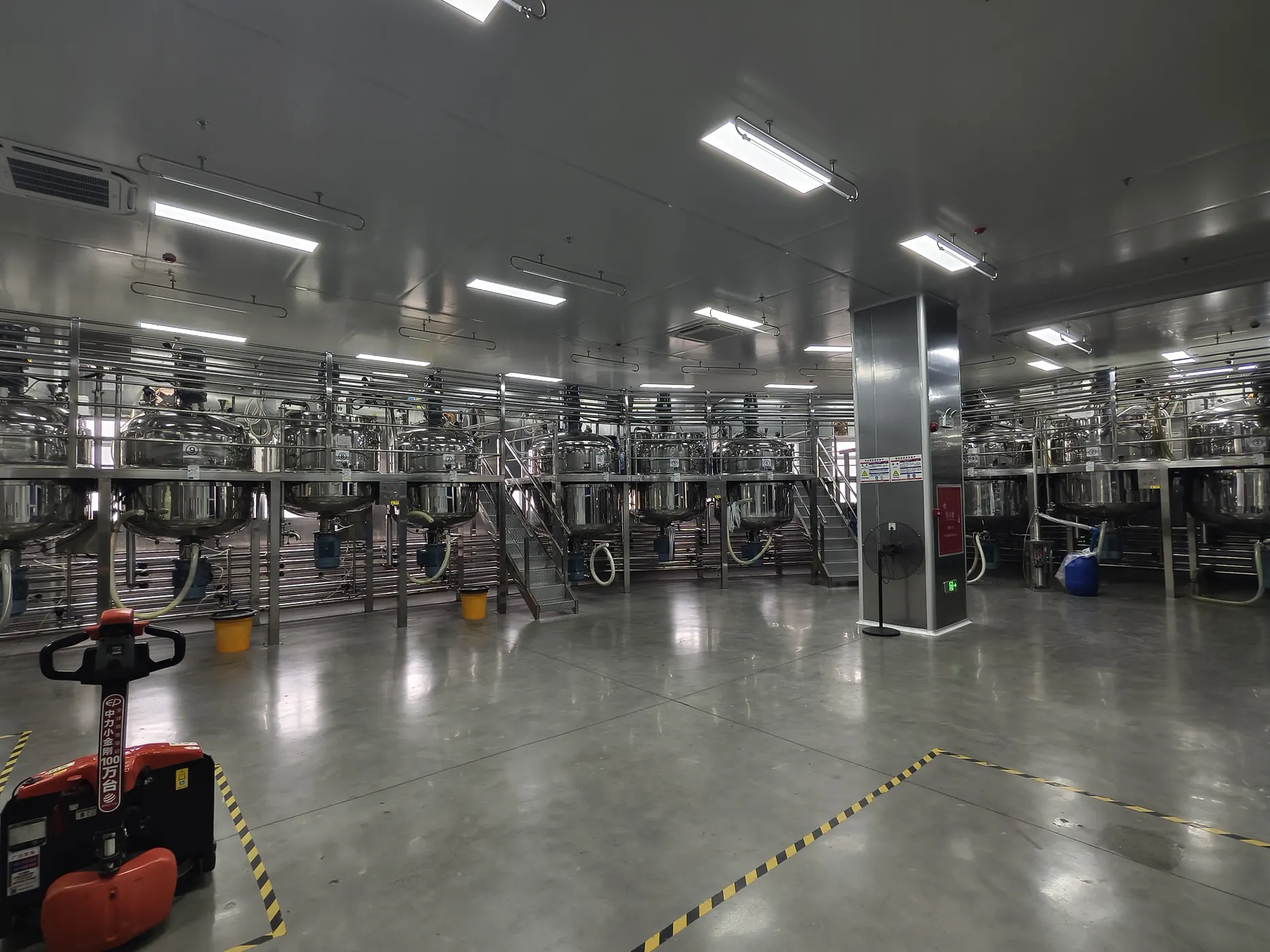Plant Chain hair care manufacturing facility